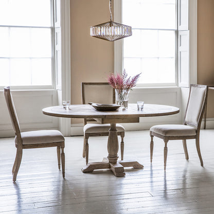 Soma Parquet Extendable Dining Table