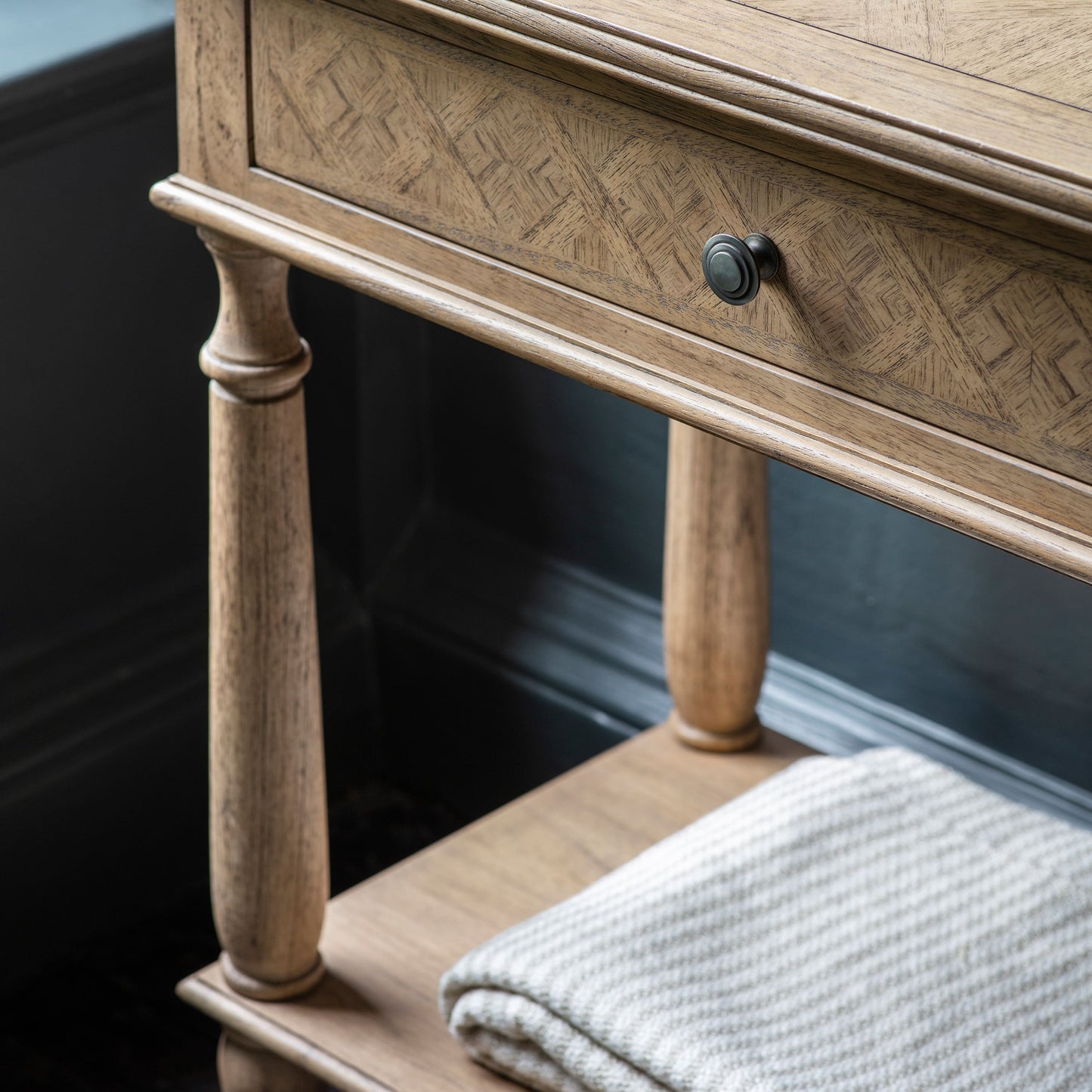 Soma French Vintage Style 2-Drawer Console Table 150cm
