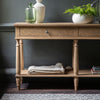 Soma French Vintage Style 2-Drawer Console Table 150cm