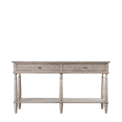 Soma French Vintage Style 2-Drawer Console Table 150cm