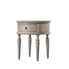 Soma Single-Drawer Rustic Bedside Table