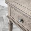 Soma Single-Drawer Rustic Bedside Table