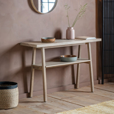 Takumi Mindi Wood Console Table 125cm | Natural