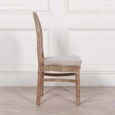 Louis Upholstered French Dining Chair