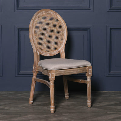 Louis Upholstered French Dining Chair