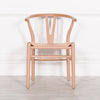 Pura Interiors Berggren Wishbone Dining Chair | Natural Tan