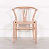 Pura Interiors Berggren Wishbone Dining Chair | Natural Tan