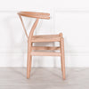 Pura Interiors Berggren Wishbone Dining Chair | Natural Tan