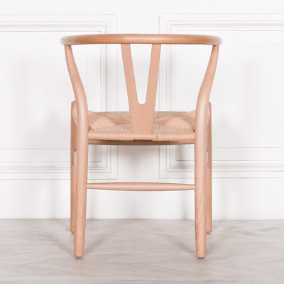 Pura Interiors Berggren Wishbone Dining Chair | Natural Tan