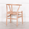 Pura Interiors Berggren Wishbone Dining Chair | Natural Tan