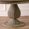 Pura Interiors Handcrafted Acorn Pedestal Dining Table | Round