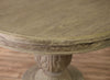 Pura Interiors Handcrafted Acorn Pedestal Dining Table | Round