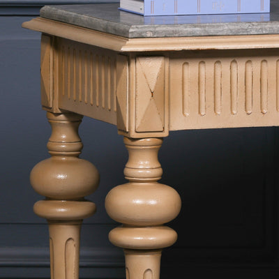 Stone Marble Top Console Table 123cm