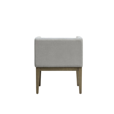 Luxurious Wolford Chenille Dining Tub Chair | Cream