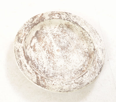 Rustic Whitewashed Wooden Decorative Plate