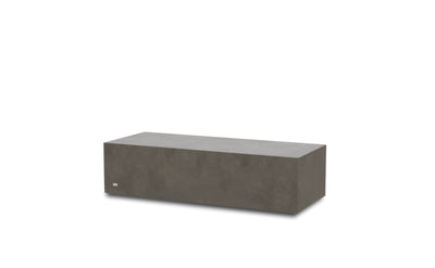 Blinde Design Rectangular Block Concrete Coffee Tables