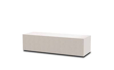 Blinde Design Rectangular Block Concrete Coffee Tables