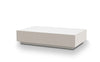 Blinde Design Rectangular Block Concrete Coffee Tables