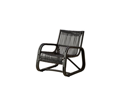 Cane-Line Curve Rattan Lounge Chair (Set of 2)
