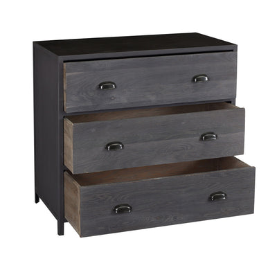 Industrial Style Grafton Chest of Drawers | Black