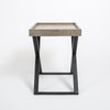 DI Designs Pershore End Table | Grey Aged Oak