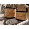 Set of 2 Premium Rattan Weave Baskets